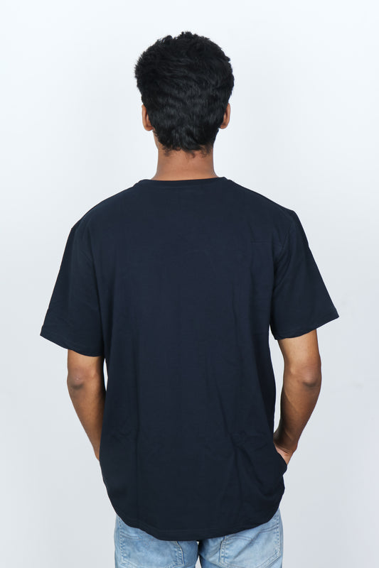 DEEP BLUE RELAXED FIT TSHIRT