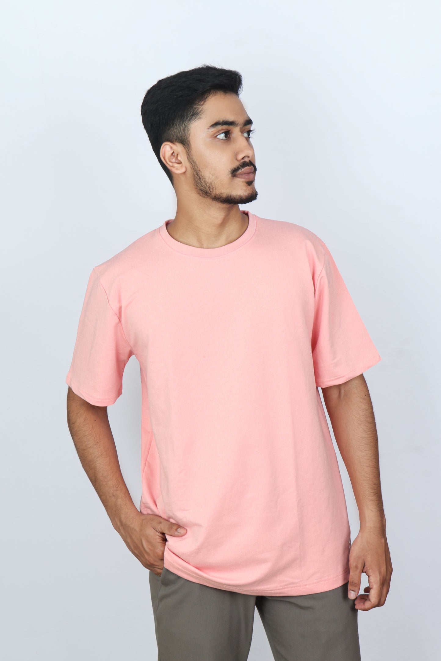 DUSTY PINK RELAXED FIT TSHIRT